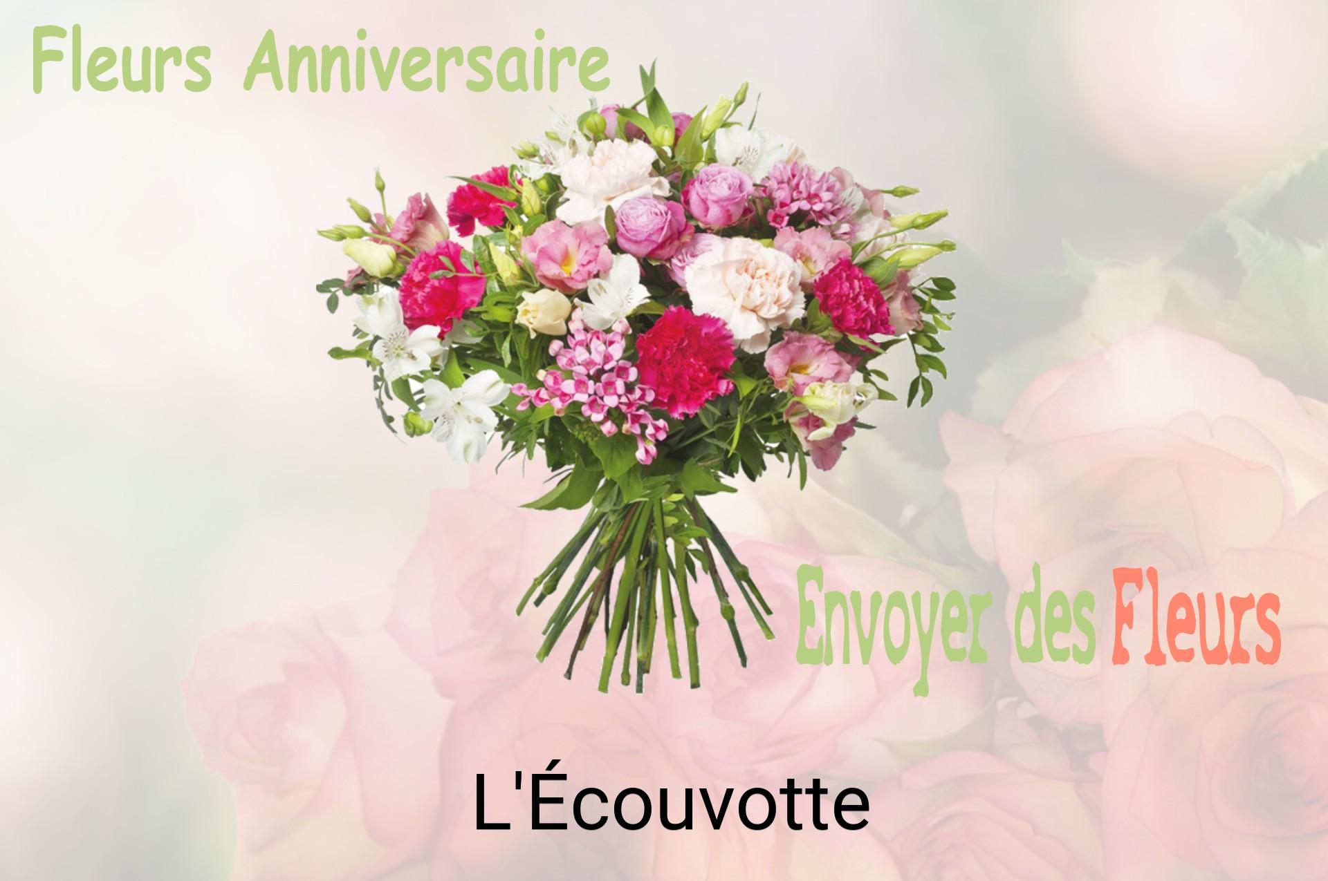 Bouquet de fleurs d’anniversaire livré à L'Écouvotte